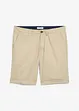 Bermuda chino 100% coton, Regular, bonprix