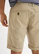 Bermuda chino 100% coton, Regular, bonprix