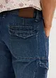 Bermuda long poches cargo en denim léger, coupe loose, bonprix
