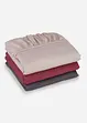 Drap-housse en jersey chiné, bonprix