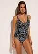 Maillot 1 pièce sculptant, maintien modéré, bonprix