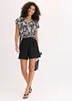 Short en léger jersey crêpe, bonprix