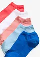 Lot de 7 paires de socquettes en coton majoritaire, bonprix