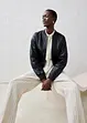 Blouson en cuir nappa d'agneau, bonprix