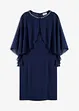 Robe courte et ajustée avec cape amovible, bonprix
