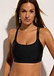 Haut de bikini brassière bretelles croisées, bonprix