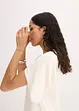T-shirt oversize fluide en viscose mélangée, bonprix