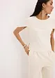 T-shirt oversize fluide en viscose mélangée, bonprix