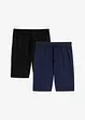 Lot de 2 bermudas en jersey léger, bonprix