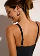 Maillot 1 pièce sculptant, maintien léger, bonprix