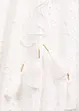 Robe midi à broderies anglaises, bonprix