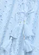 Robe midi à broderies anglaises, bonprix