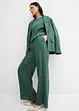 Pantalon en viscose mélangée à effet froissé, bonprix