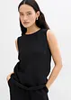 Top en viscose effet froissé, bonprix