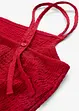 Robe à bretelles réglables en crêpe extensible, bonprix
