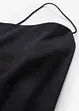 Top à fines bretelles et base asymétrique en viscose mélangée, bonprix