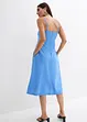 Robe bustier longueur midi en viscose mélangée, bonprix