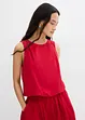 Blouse sans manches 100% coton, bonprix
