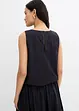 Blouse sans manches 100% coton, bonprix