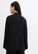 Blazer en viscose mélangée, effet froissé, bonprix
