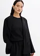 Blazer en viscose mélangée, effet froissé, bonprix