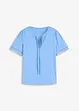 T-shirt tunique avec dentelle, bonprix