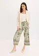 Pantalon en jersey à imprimé paisley, bonprix