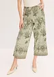 Pantalon en jersey à imprimé paisley, bonprix