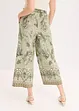 Pantalon en jersey à imprimé paisley, bonprix