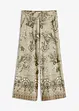 Pantalon en jersey à imprimé paisley, bonprix