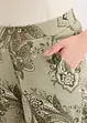 Pantalon en jersey à imprimé paisley, bonprix