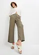 Pantalon palazzo en viscose douce, bonprix