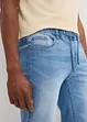Bermuda léger en jean et molleton, Regular, bonprix