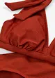 Bikini dos nu (ens. 2 pces) en matière texturée, bonprix