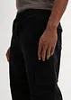 Pantalon cargo extensible et loose, longueur 3/4, bonprix