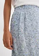 Mini-jupe en viscose fluide, bonprix