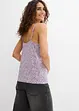 Top à fleurs en viscose fluide, bonprix