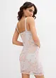 Robe en jersey et mesh, bonprix