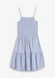 Robe longue 100% coton à bretelles, bonprix