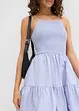 Robe longue 100% coton à bretelles, bonprix