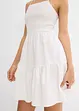 Robe longue 100% coton à bretelles, bonprix