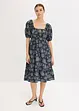 Robe midi à manches bouffantes, bonprix