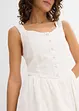 Robe courte et aérienne en lin mélangé, bonprix