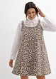 Robe courte en coton extensible, bonprix