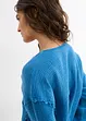 Blouse cache-cœur 100% coton, bonprix