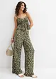 Pantalon à taille élastiquée en viscose fluide, bonprix