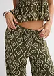 Pantalon à taille élastiquée en viscose fluide, bonprix