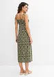 Robe midi en viscose fluide, bonprix