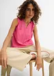 Blouse sans manches en viscose fluide, bonprix