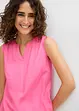 Blouse sans manches en viscose fluide, bonprix